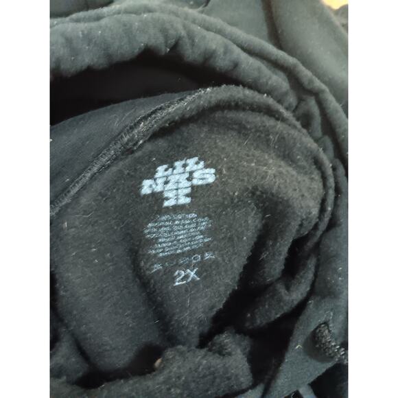 Lil Nas X black Hoodie size 2X - Picture 5 of 6